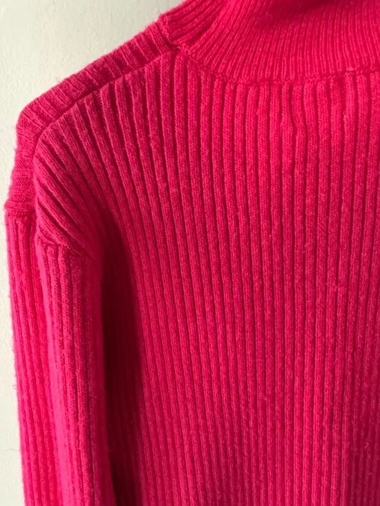 H&M Pink Long Sleeve Mini Dress - Picture 4 of 5